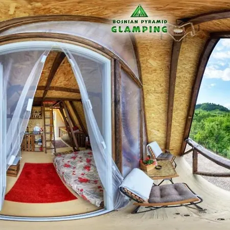 אתר קמפינג Bosnian Pyramid Glamping ויסוקו